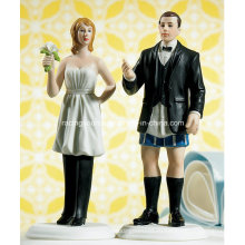 Комично невесты в заряда забавный свадебный торт Топпер статуэтка